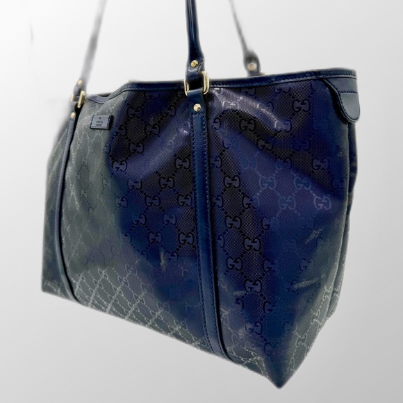 Authentic Metallic Purple Gucci Tote - Picture 3 of 15